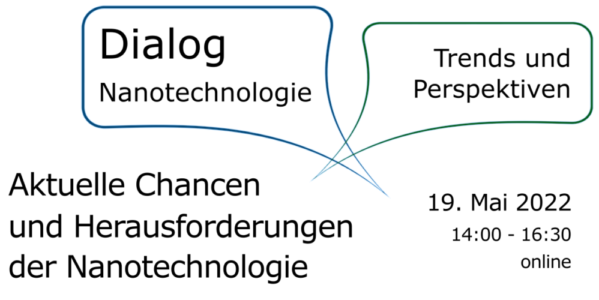 Logo Dialog Nanotechnologie - Trends und Perspektiven